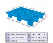 東莞中距塑膠卡板廠 單面網格輕型托盤 載重量2噸藍色全新PE料