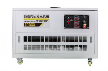 雙缸風冷10kw靜音汽油發電機機器型號